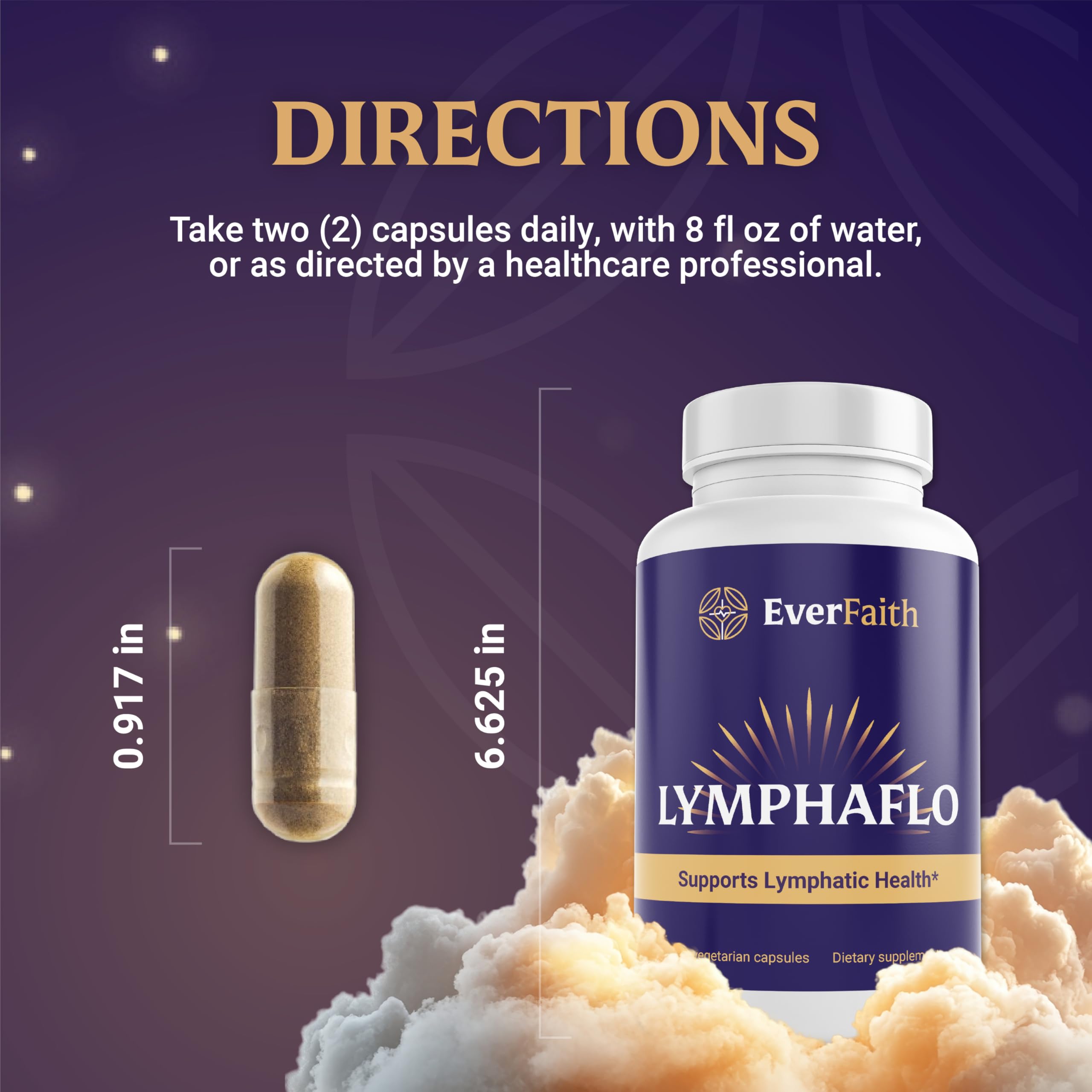 Extrait de bromélaïne dans EVERFAITH LymphaFlo pour soutenir le drainage.
