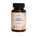Everher cheveux biotine 5000mcg – gommes et bouteille, soutien croissance et solidité.