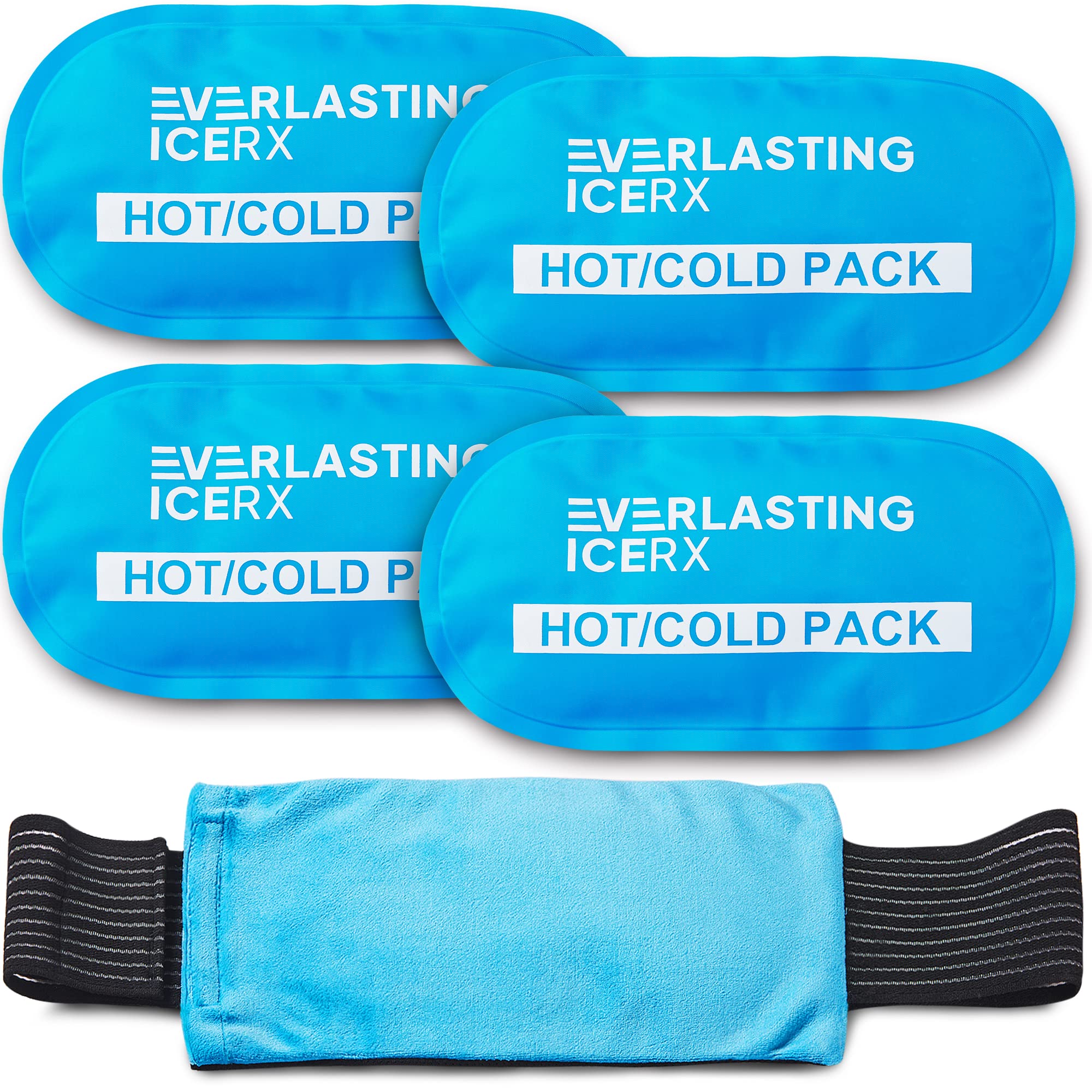 Everlasting Ice RX gel-pack-dos-flexible, compression rapide pour soulager les douleurs dorsales.