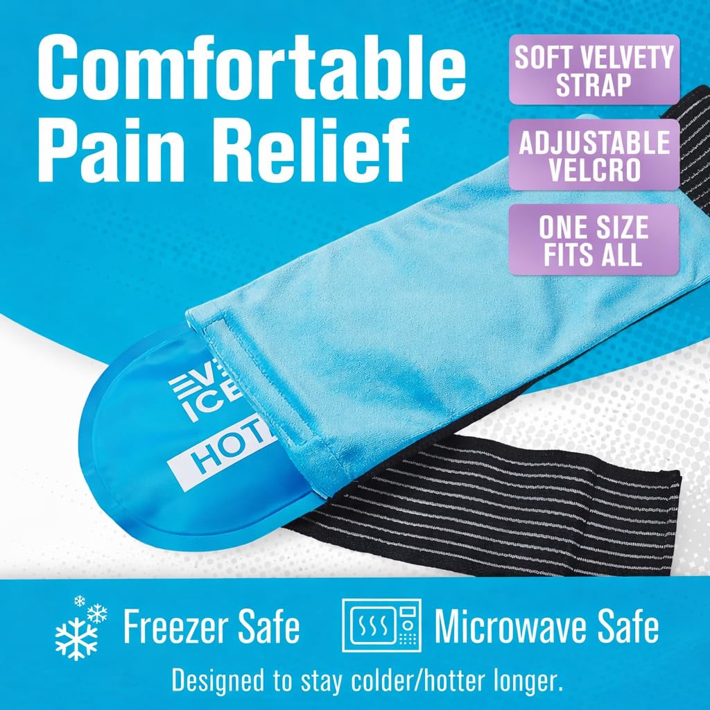 Everlasting Ice RX gel-pack-epaule-confort, enveloppe souple pour un ajustement précis.
