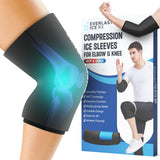 EverlastingIce Genou Compresse Glace 360: couverture complète pour soulager l'inconfort.