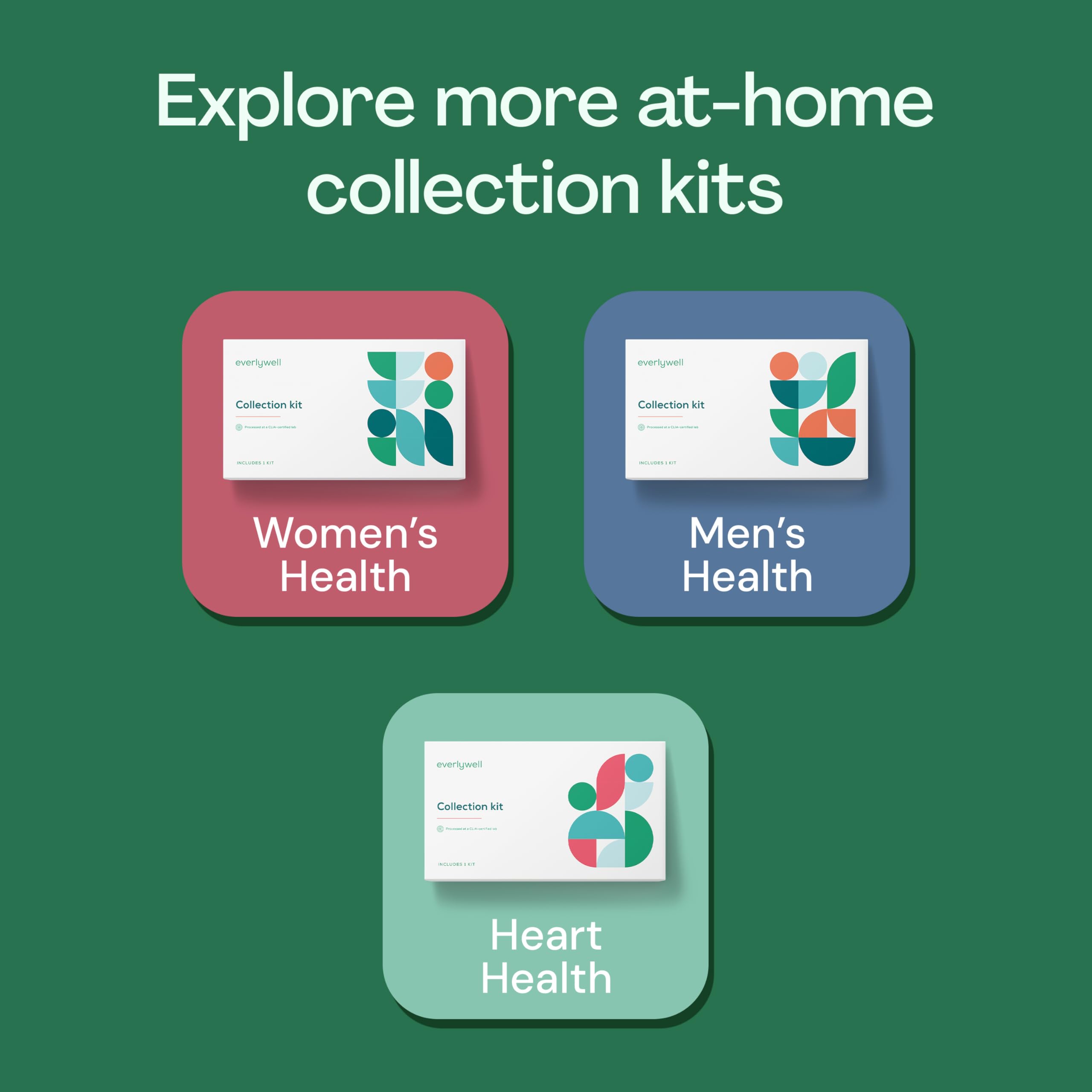 Everlywell emballage collecte simple: emballage pensé pour une collecte sans difficulté.