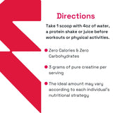 Everna Creatine Monohydrate peut soutenir une croissance musculaire saine.