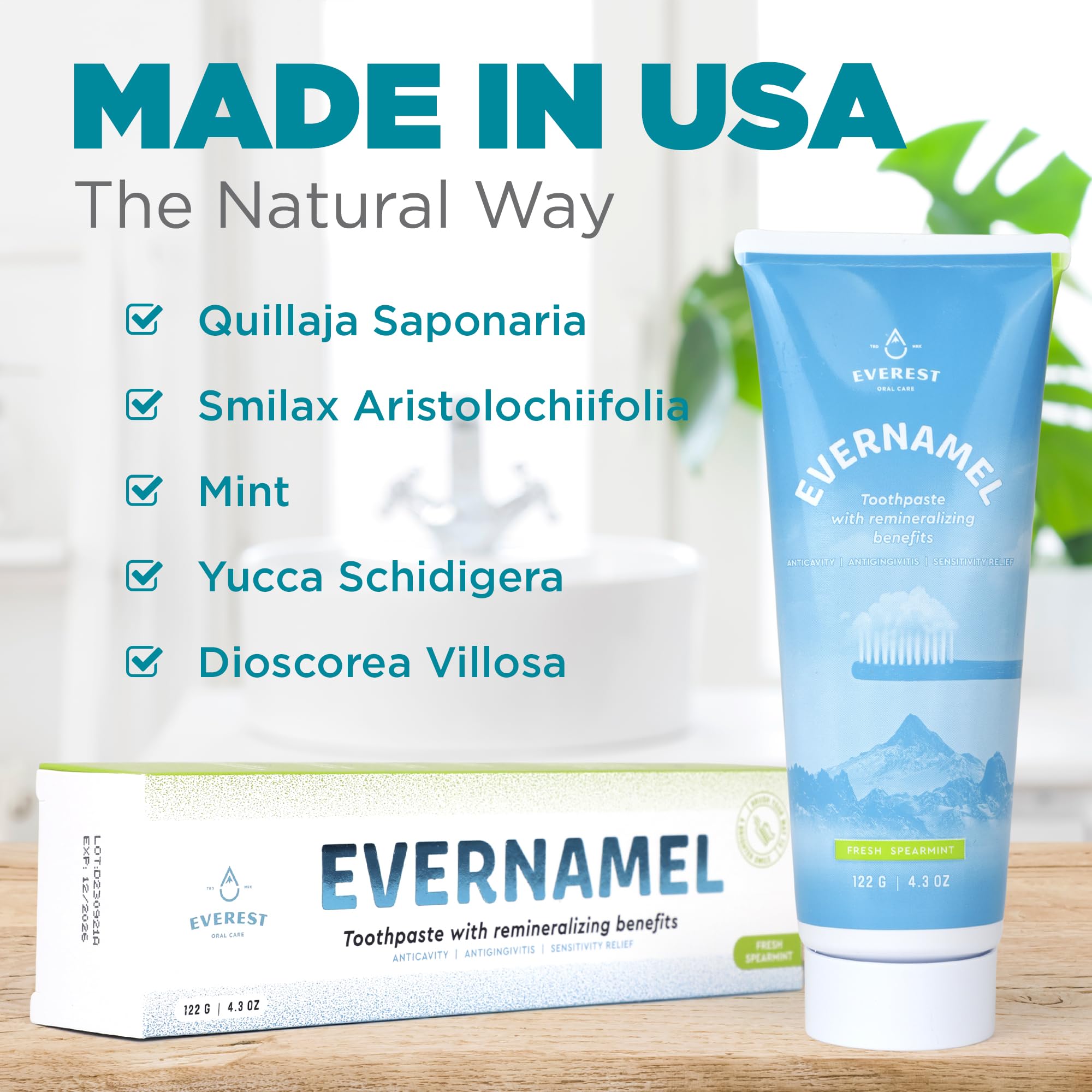 Evernamel logo-etiquette: image de marque claire, inspire confiance et routine pratique.