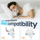 Everness connecteur coudé compatible F20 F30 pour masque AirFit