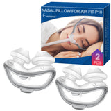 Everness coussin nasal Airfit P10 moyen ensemble pour nuit sans fuite.