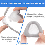 Everness segment silicone pont nez assure une meilleure isolation et maintien.
