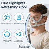 Everness silicone médical zone nez assure une étanchéité légère et durable.