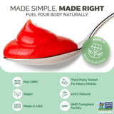 Gelée peut etre congelé pour long terme de conservation EverSmith Organics