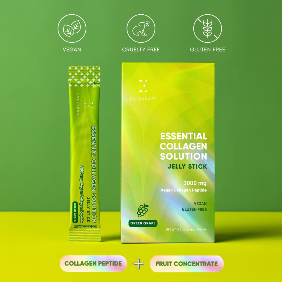 Texture gelée du jelly stick au raisin vert prête à déguster