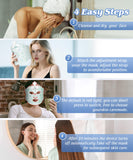 EVFOFO masque LED 7 couleurs – sans fil, utilisation facile au quotidien