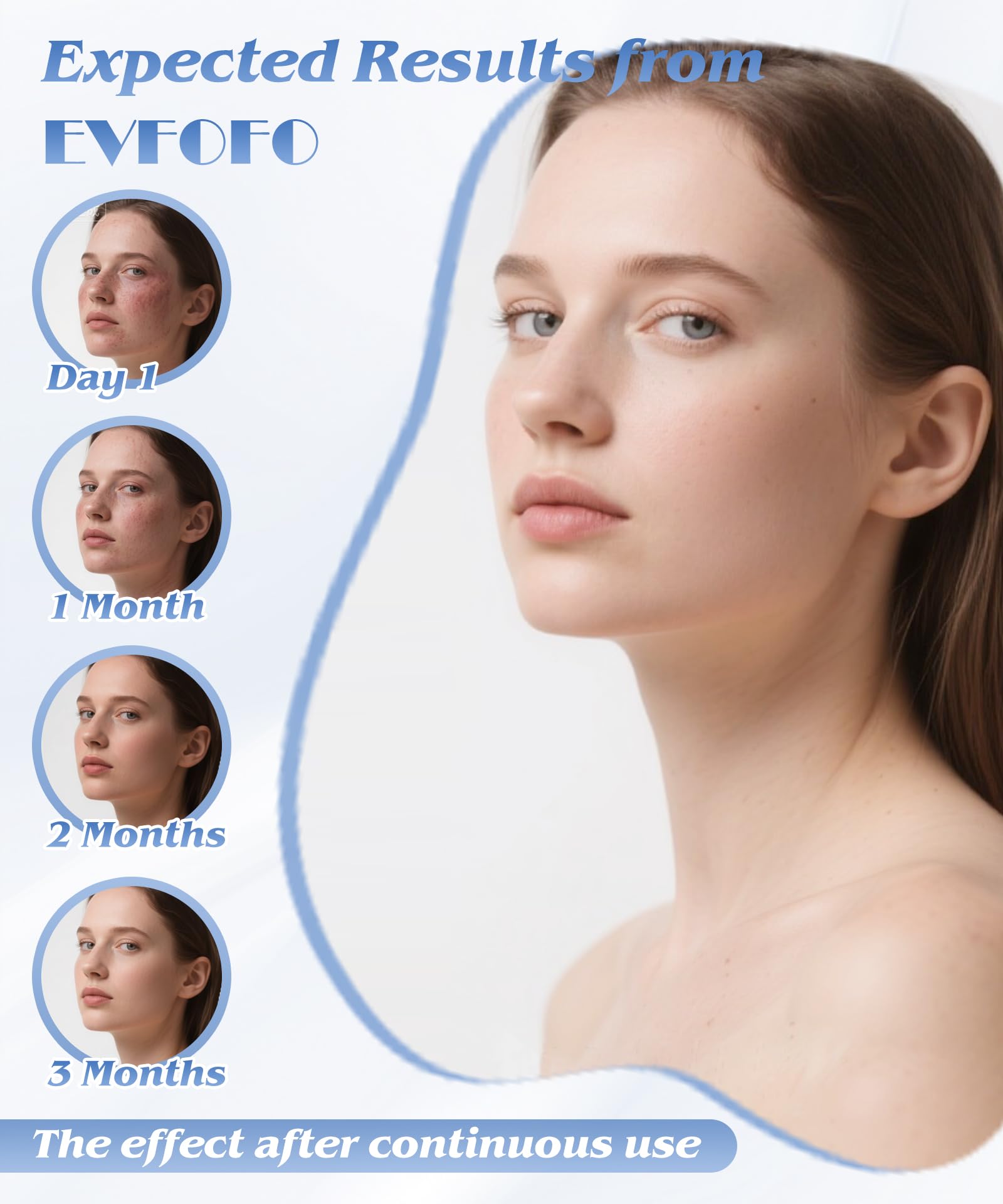 EVFOFO masque sans fil facilitant l’utilisation à domicile.