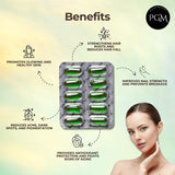 Évion Vitamine E capsules peau lumineuse en routine soin