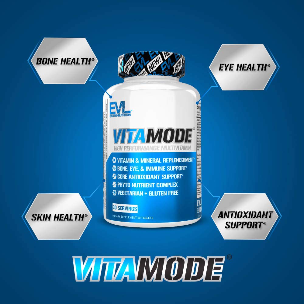 Capsules EVL Avancé Multivitamine, absorption améliorée grâce à BioPerine.