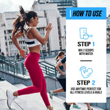 EVL BCAAs Energy – Mélange hydratant après l'entraînement et dégustation rafraîchissante.