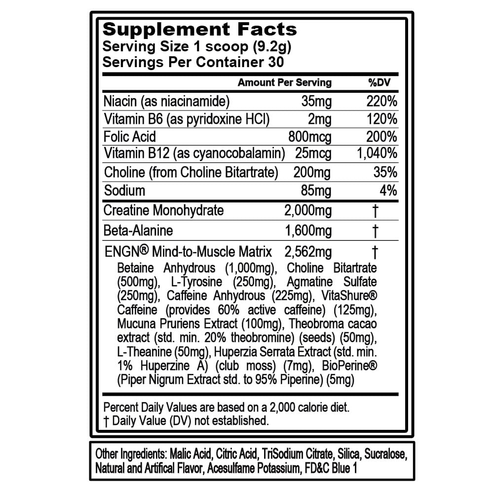 EVL ENGN Rocket Pop cuillère-doseuse prête à préparer une boisson énergisante