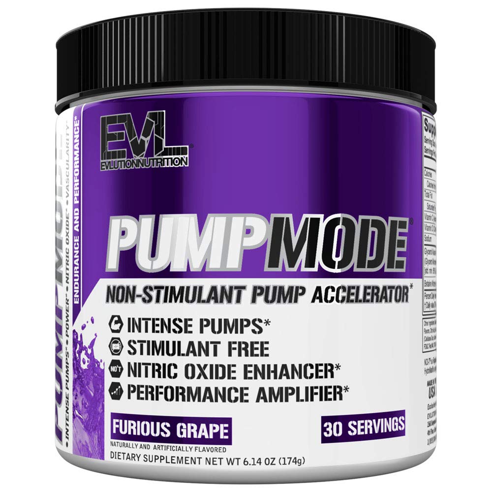EVL PumpMode bouteille prête à l'entraînement, boost potentiel sans stimulant pour énergie durable.