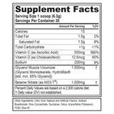 EVL PumpMode poudre pré-entraînement sans stimulant avec goût arôme bleu rafraîchissant.