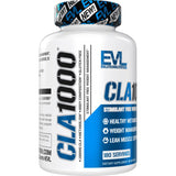 CLA 1000mg d'Evlution, prise quotidienne pour soutenir votre métabolisme actif.