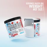 Étiquette EVL Creatine Energy affichant le complexe B et C et caféine naturelle.