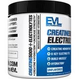 Evlution Creatine5000 - athlète utilisant le produit, soutien à la performance.
