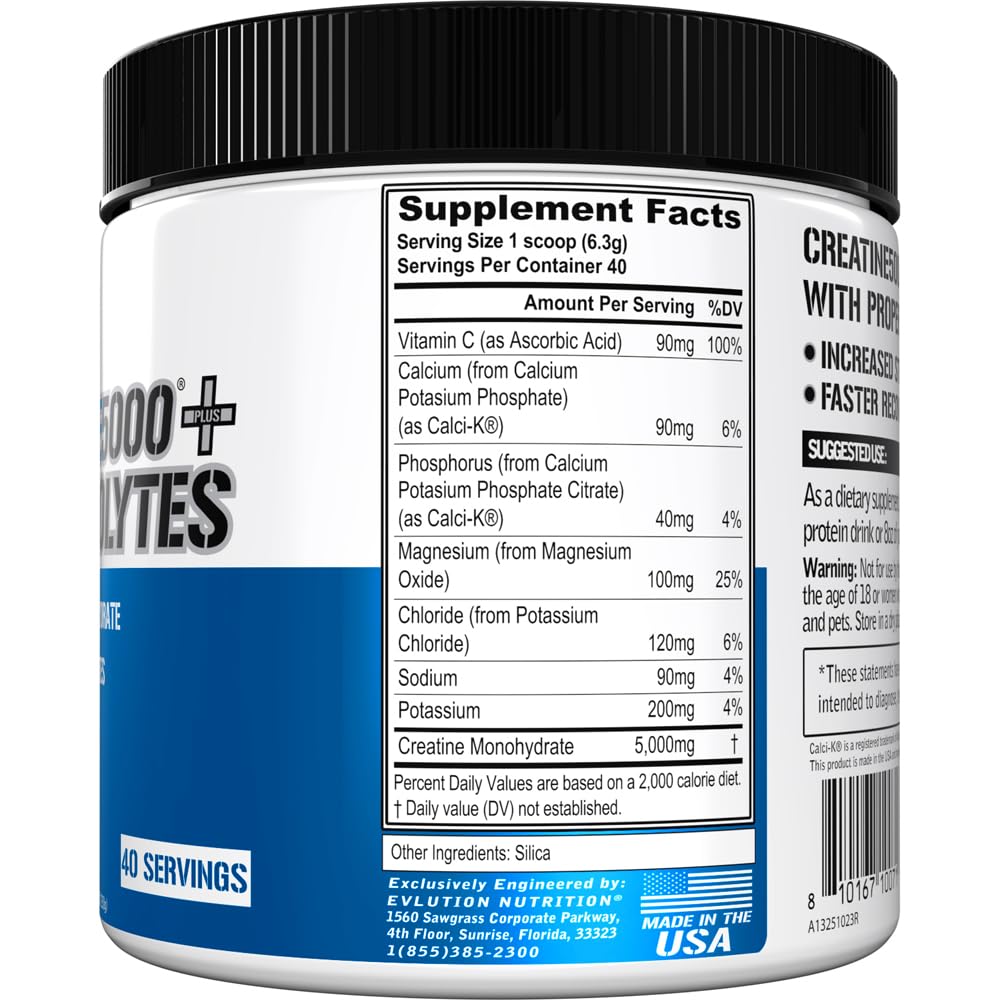 Evlution Creatine5000 - doseur poudre, dosage précis pour mélanger.