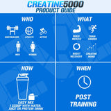 Étiquette claire et design premium d'Evlution Creatine5000, choix fiable