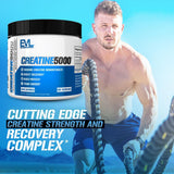 Shaker Evlution Creatine5000 prêt à mélanger rapidement après l'entraînement