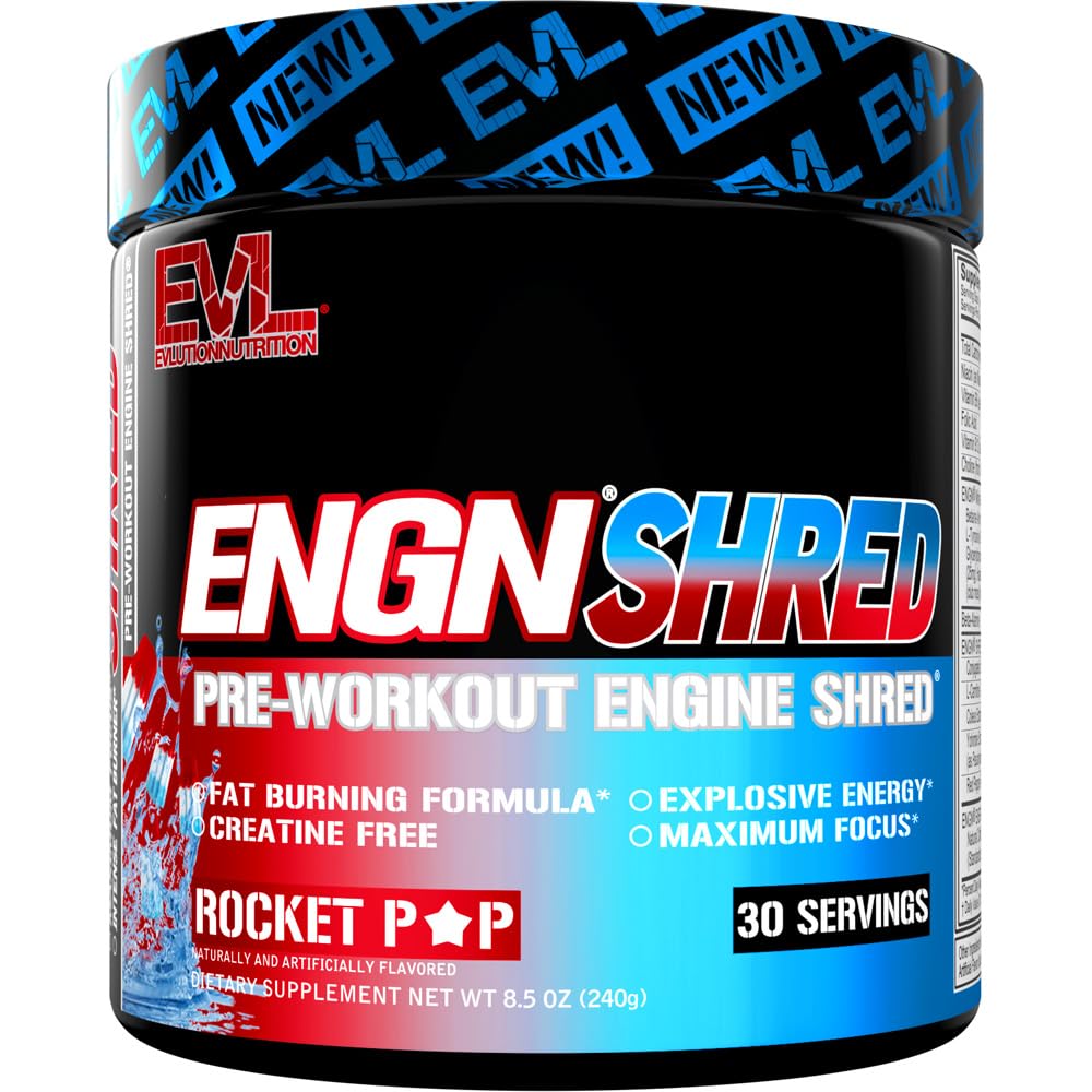 EVL ENGN Shred dans le pot — énergie durable et concentration