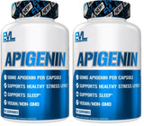 Evlution Apigénine Pure – bouteille camomille pour relaxation et sommeil potentiels