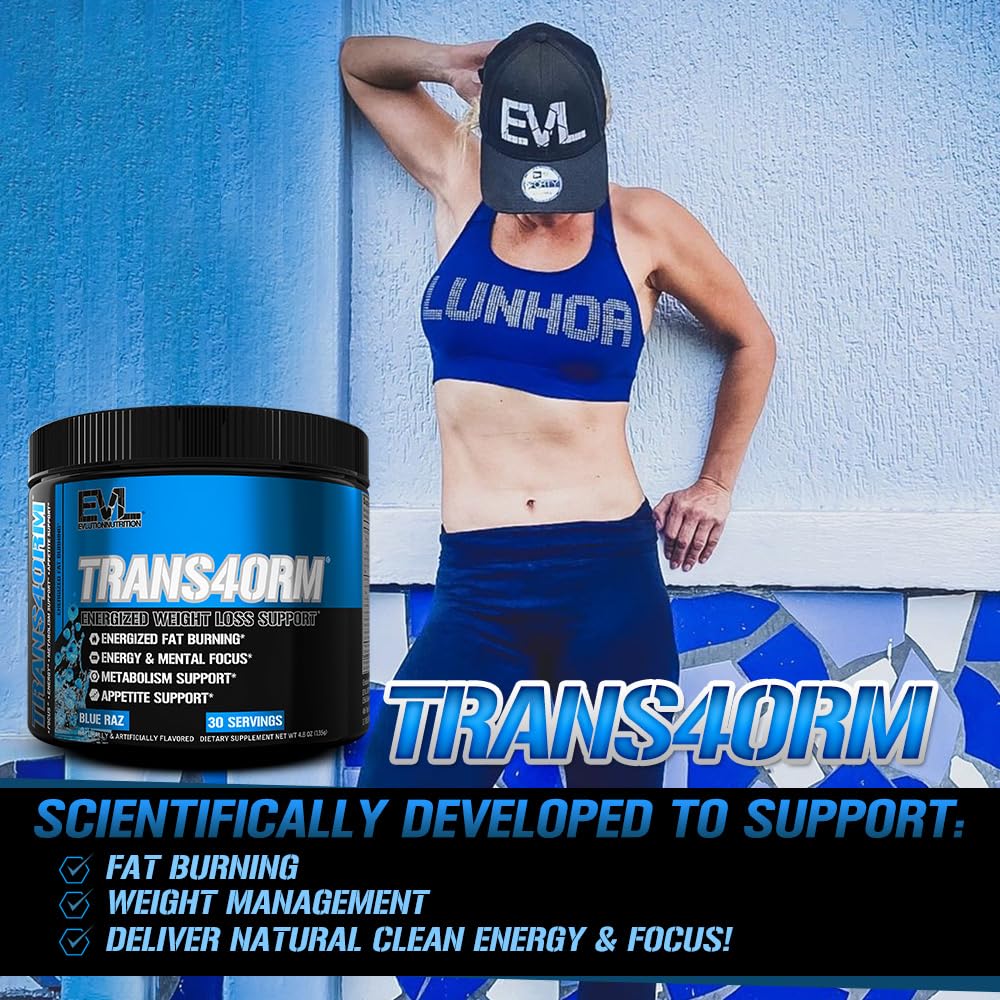 Goût bleu raz Trans4orm booster au gout frais
