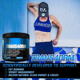 Goût bleu raz Trans4orm booster au gout frais