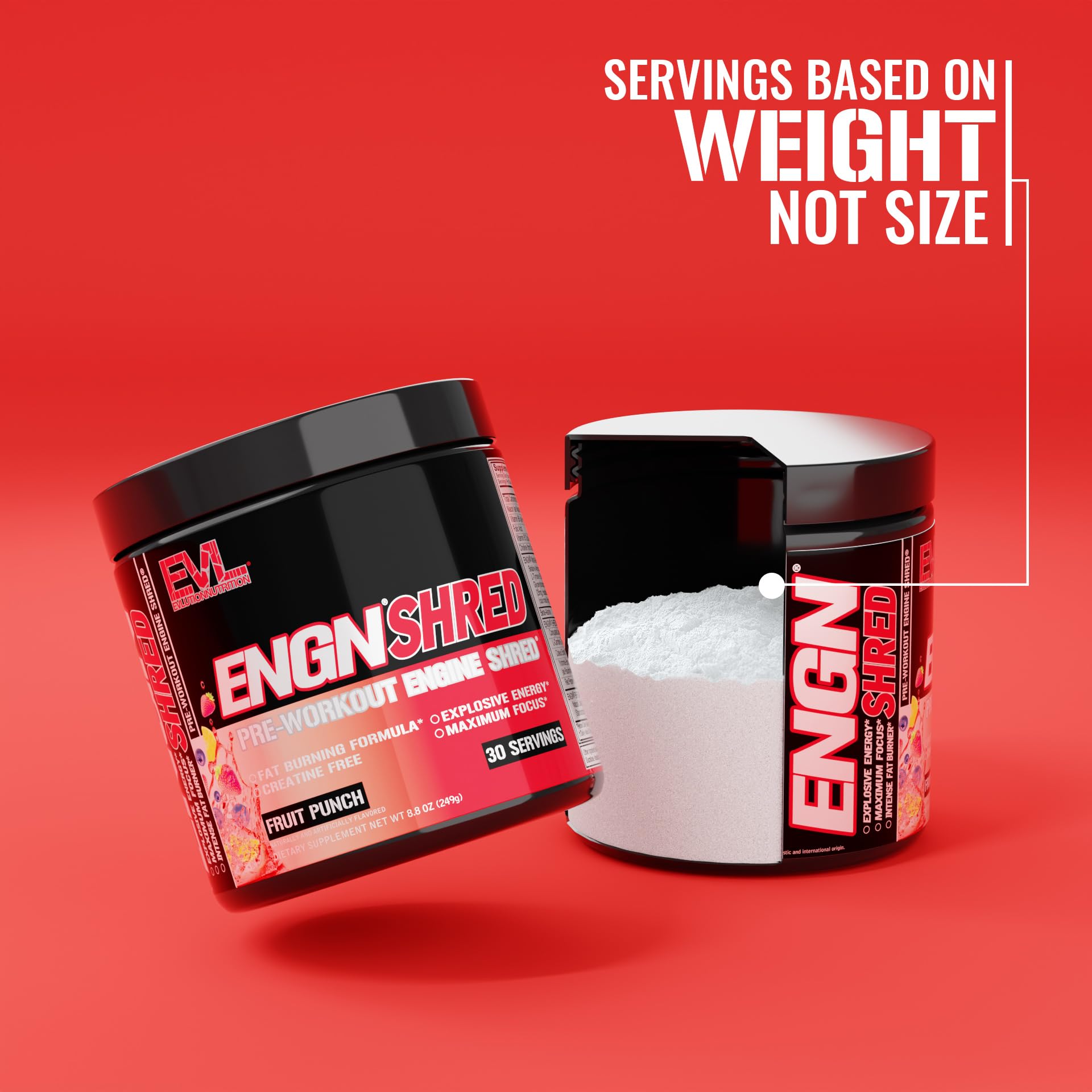 EVL Ultimate doseur intégré, dosage précis pour l'entraînement.