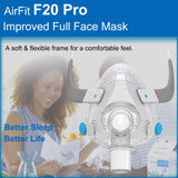 EvoClean cadre F20 Pro : cadre robuste maintenant le masque en place.