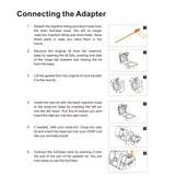 ÉvoClean adaptateur compatible AirSense 10 et AirCurve 10, simplicité d'usage et fiabilité.