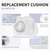 Évoclean coussin silicone AirFit F40 grand pour un maintien sûr.