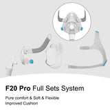 EvoClean coussin silicone visage F20 Pro : isolation de l’air et ajustement sûr.