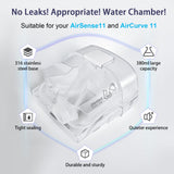 ÉvoClean cuvette eau humidair pour ResMed AirSense 11, matériaux durables.