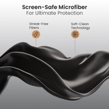 EVEO nettoyant écrans et lunettes, solution sûre pour surfaces délicates