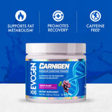 Cuillère Carnigen et poudre raisin pour un shake rapide et pratique.