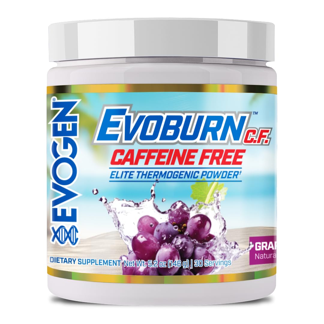 Évogen Evoburn sans caféine — boîte visible, énergie durable sans stimulants.