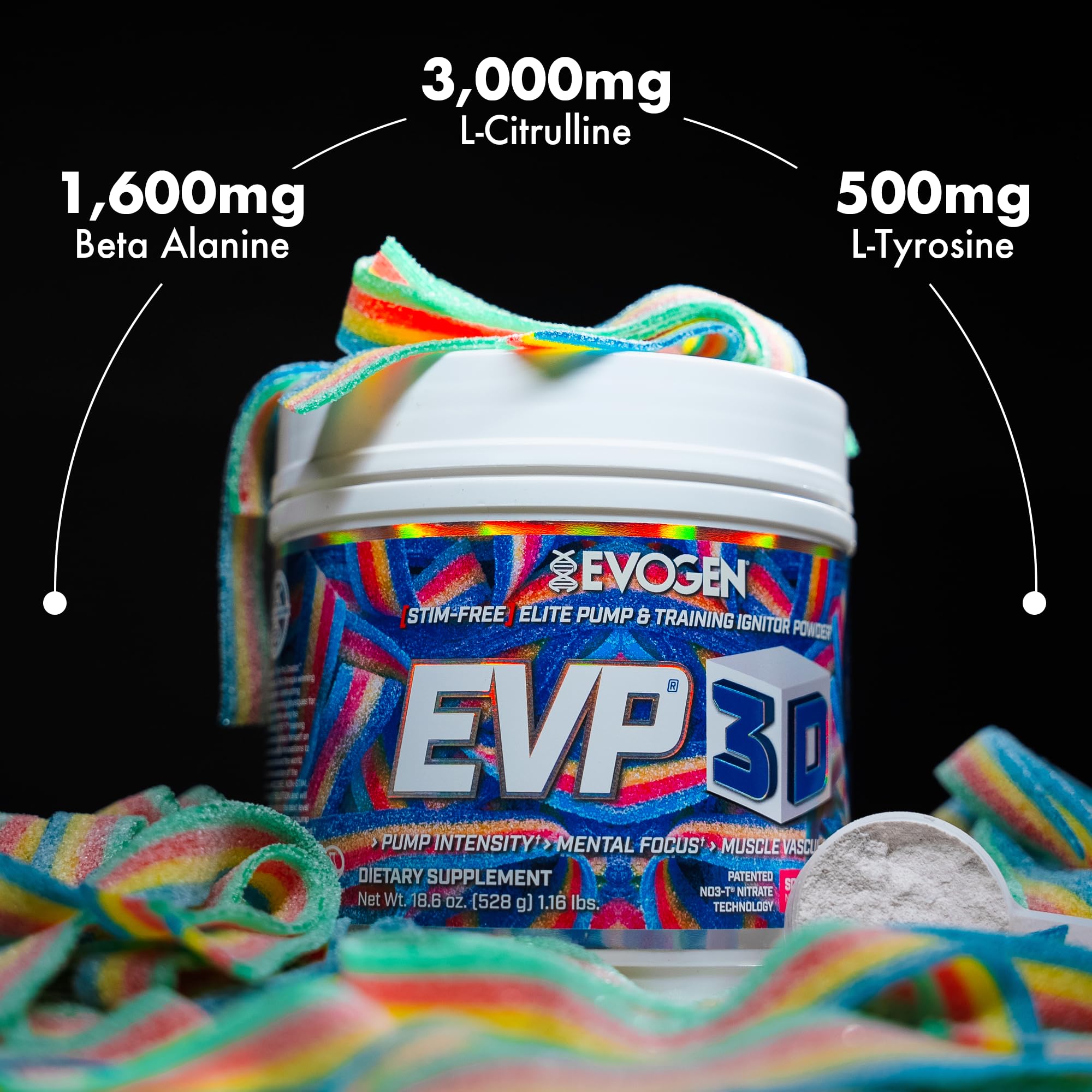 Evogen EVP 3D – scène training en salle illustrant énergie et endurance.