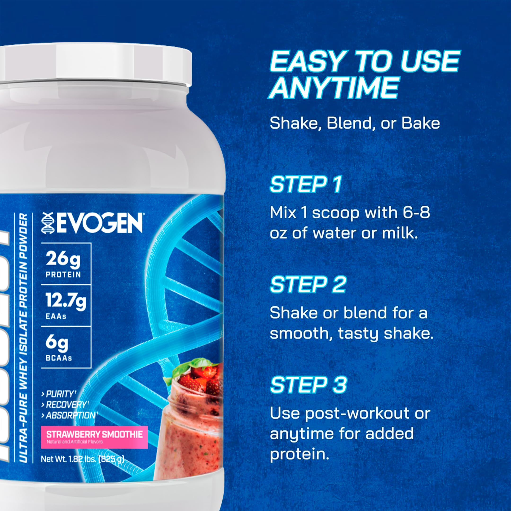 Evogen Isoject – cuillère de mesure, dosage précis pour mélanges cohérents
