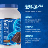 Isoject Evogen préparation shake après entraînement, rapide et pratique.