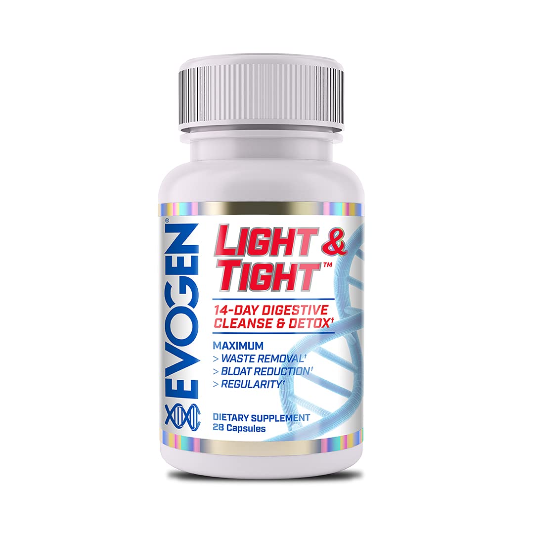 Evogen Light & Tight – bouteille pour détox rapide et pratique.