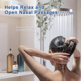 EVOKE OCCU huile eucalyptus bombes bain : expérience sensorielle rafraîchissante.