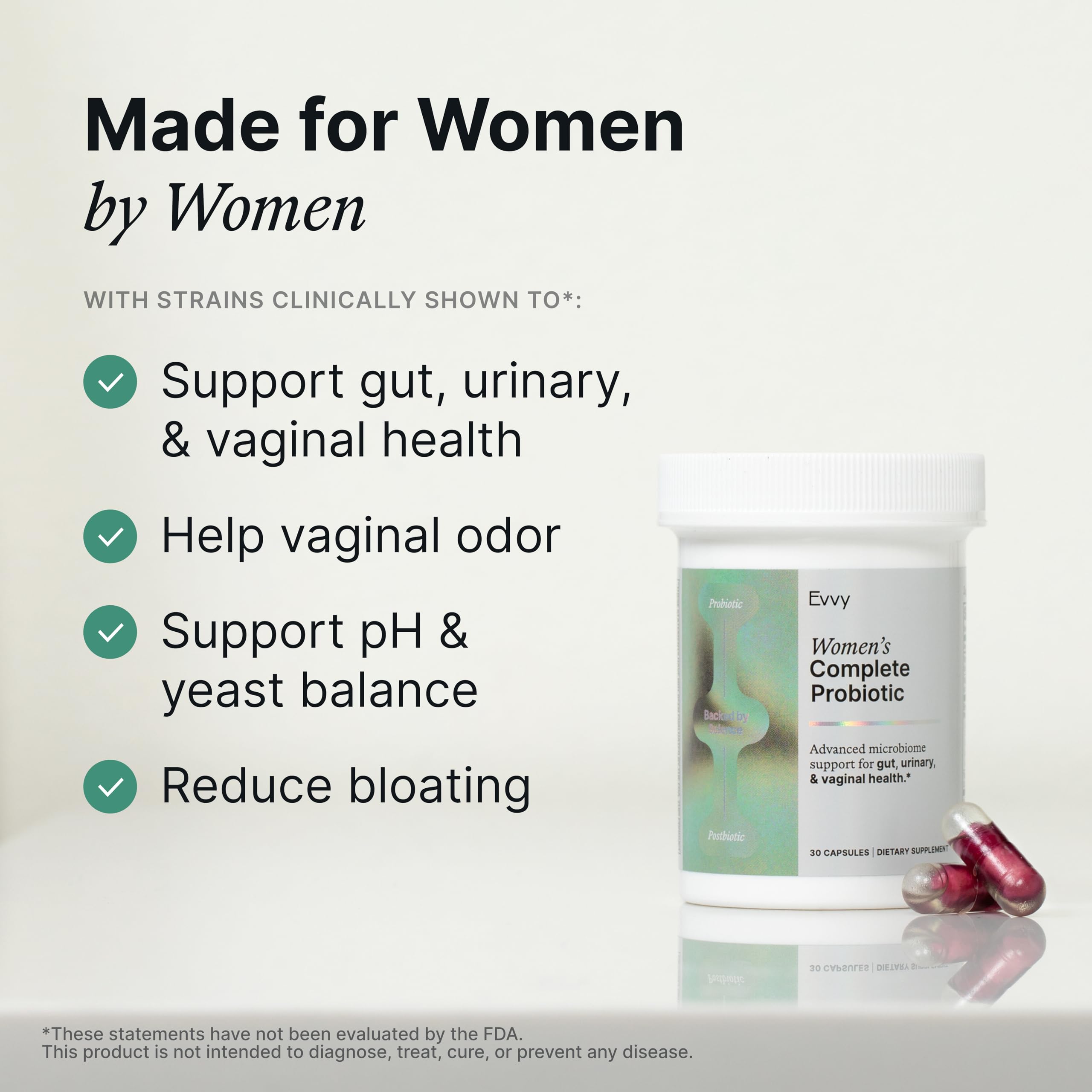 Capsules Evvy femme – utilisation quotidienne pratique.