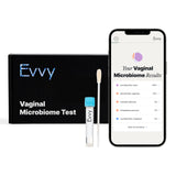 Test de santé vaginale Evvy prêt à l’emploi, utile à domicile.