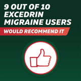 Excedrin Migraine Caplets: instruction et étiquette à lire.