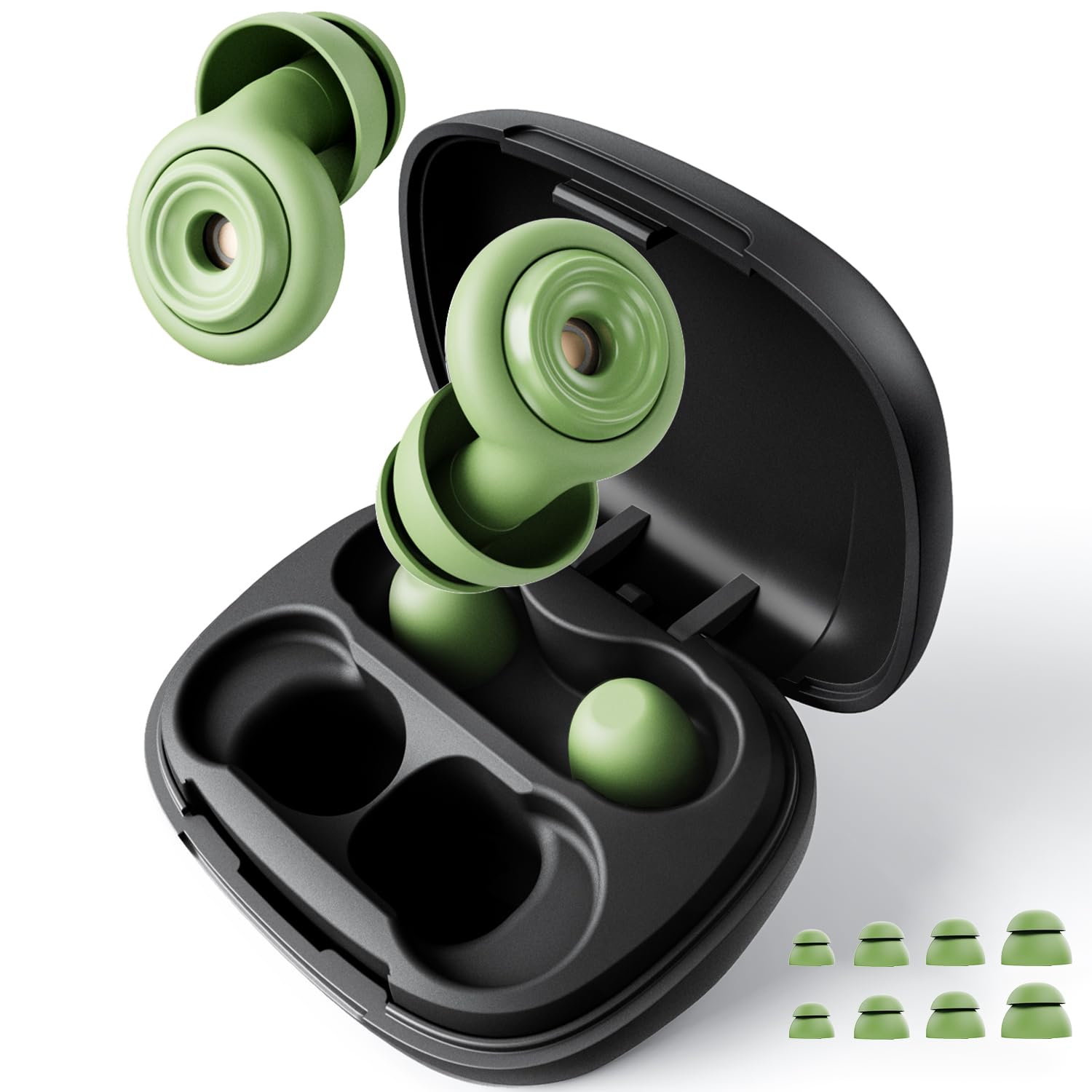 EXOVOW bouchons d’oreille pour dormir avec réduction jusqu'à 45dB pour un sommeil paisible.